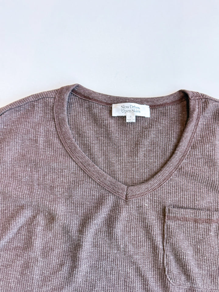 Simply Essential Waffle Knit Top
