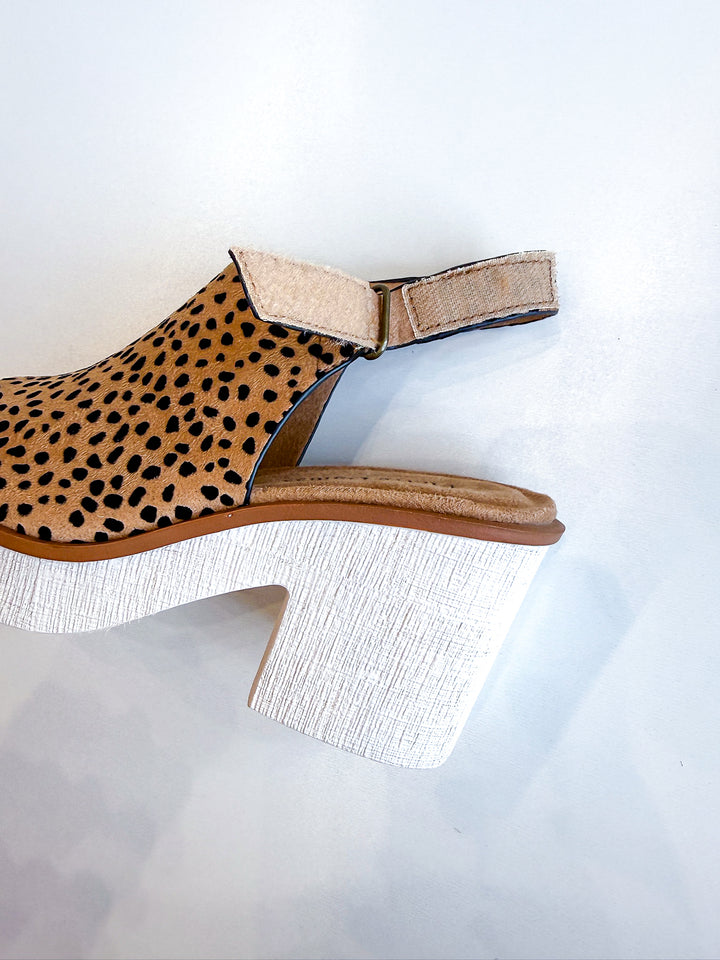 Cheetah Print Wedge Shoe