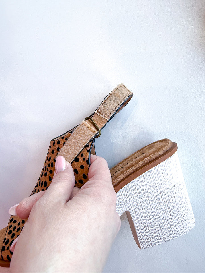 Cheetah Print Wedge Shoe