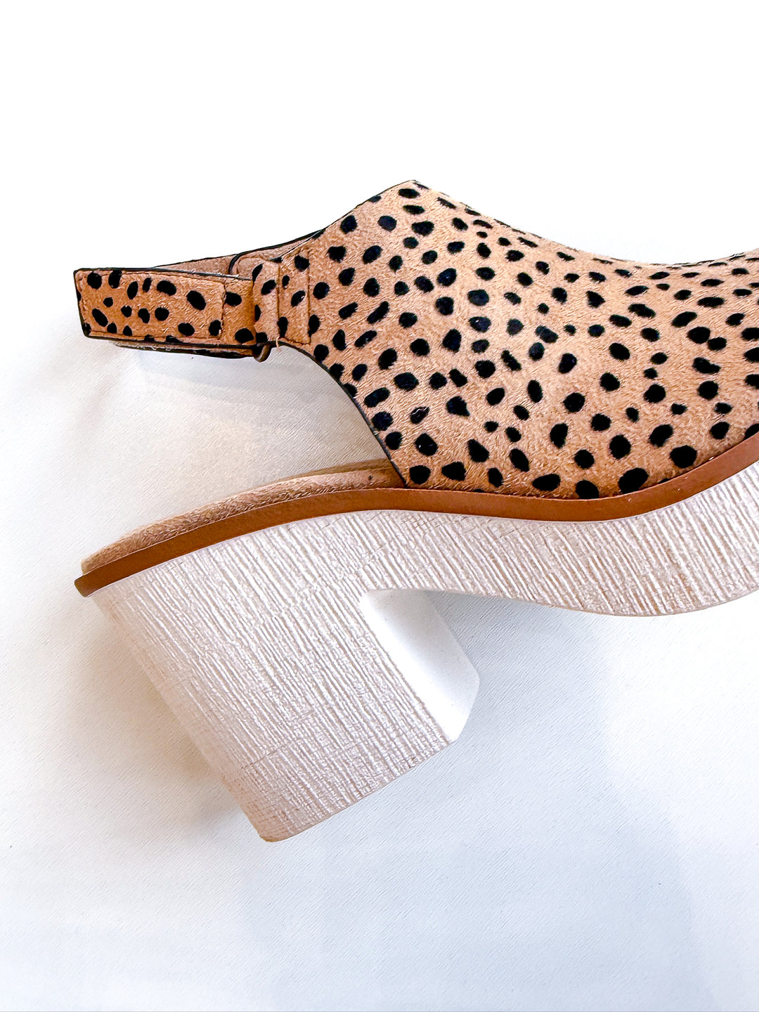 Cheetah Print Wedge Shoe