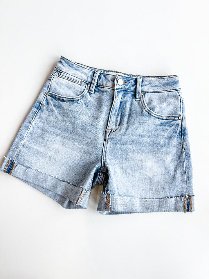 Risen High Rise Cuffed Shorts