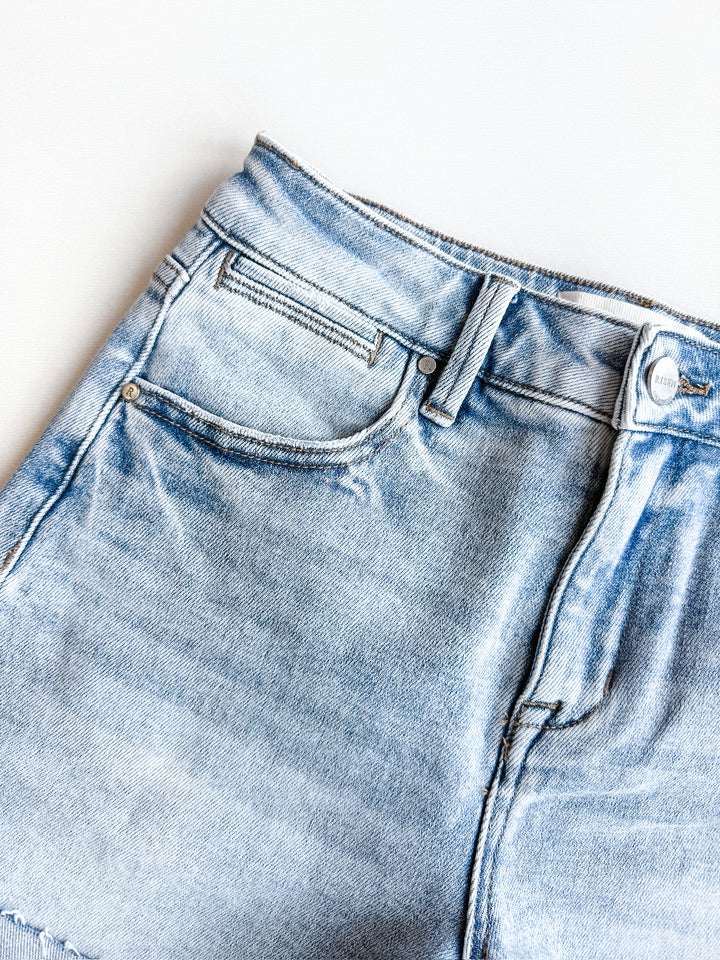 Risen High Rise Cuffed Shorts