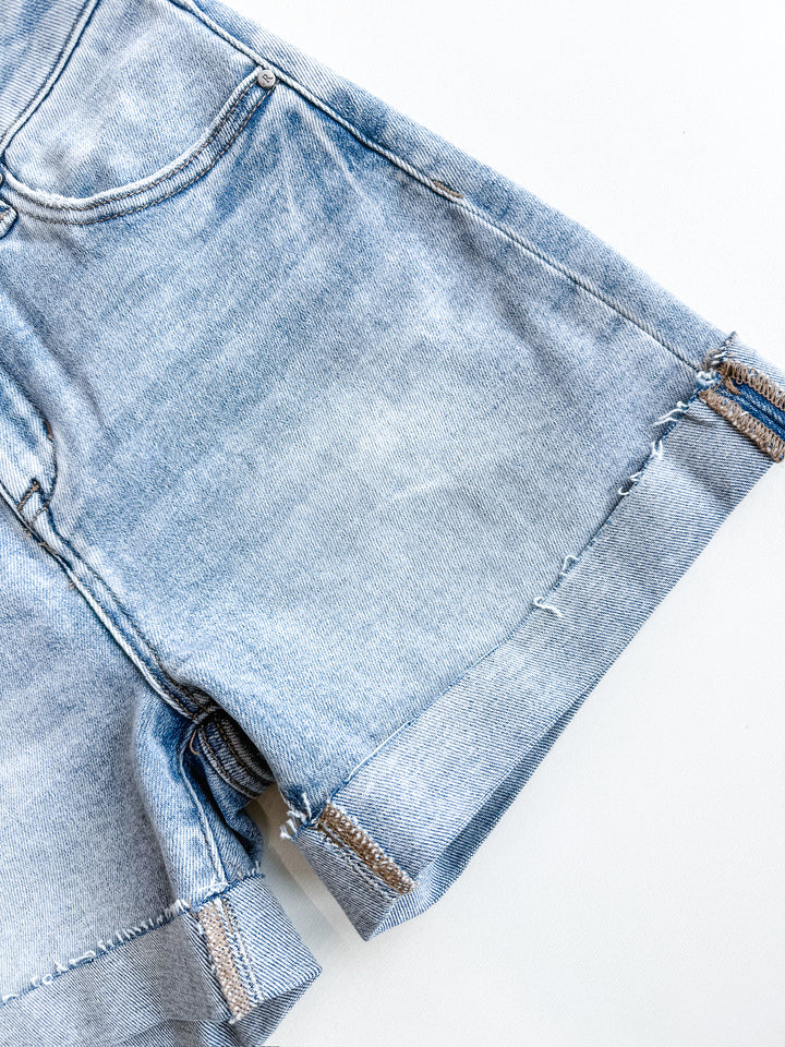 Risen High Rise Cuffed Shorts