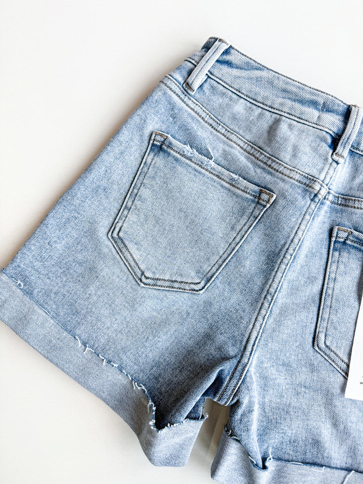 Risen High Rise Cuffed Shorts