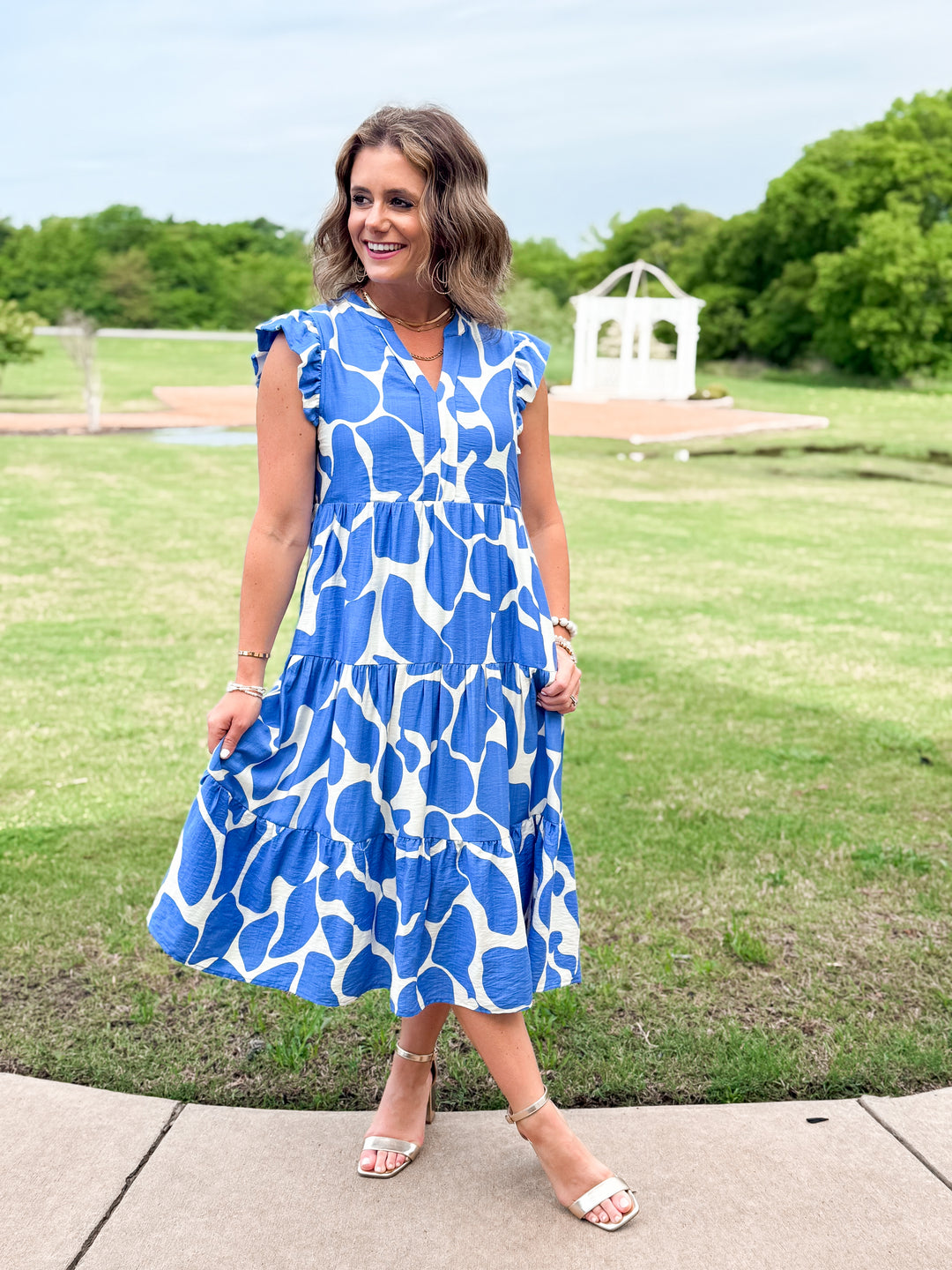 First Choice Flutter Sleeve Maxi