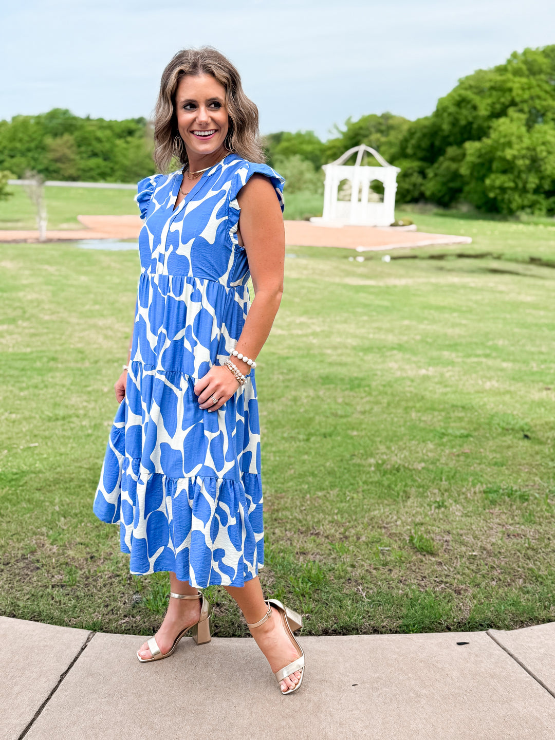 First Choice Flutter Sleeve Maxi
