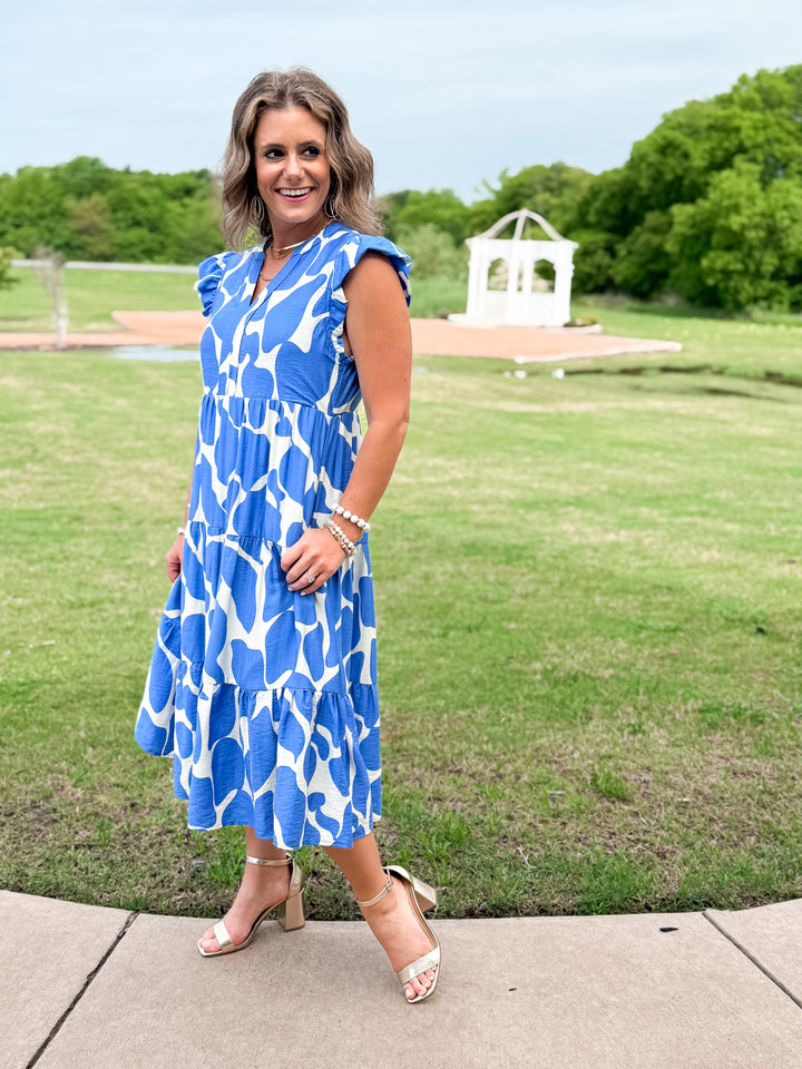 First Choice Flutter Sleeve Maxi