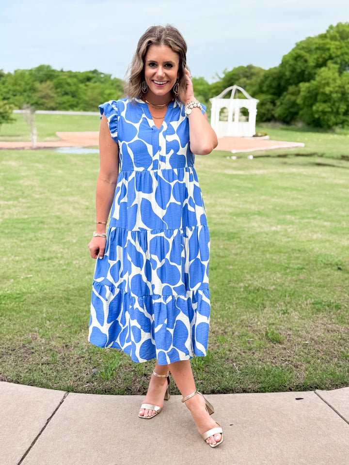 First Choice Flutter Sleeve Maxi