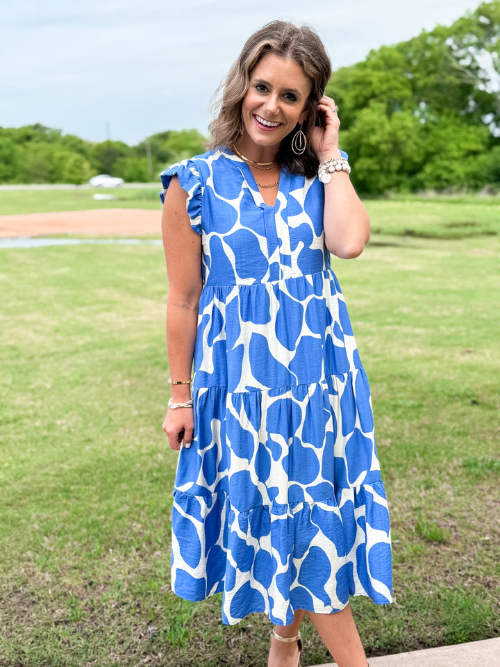 First Choice Flutter Sleeve Maxi