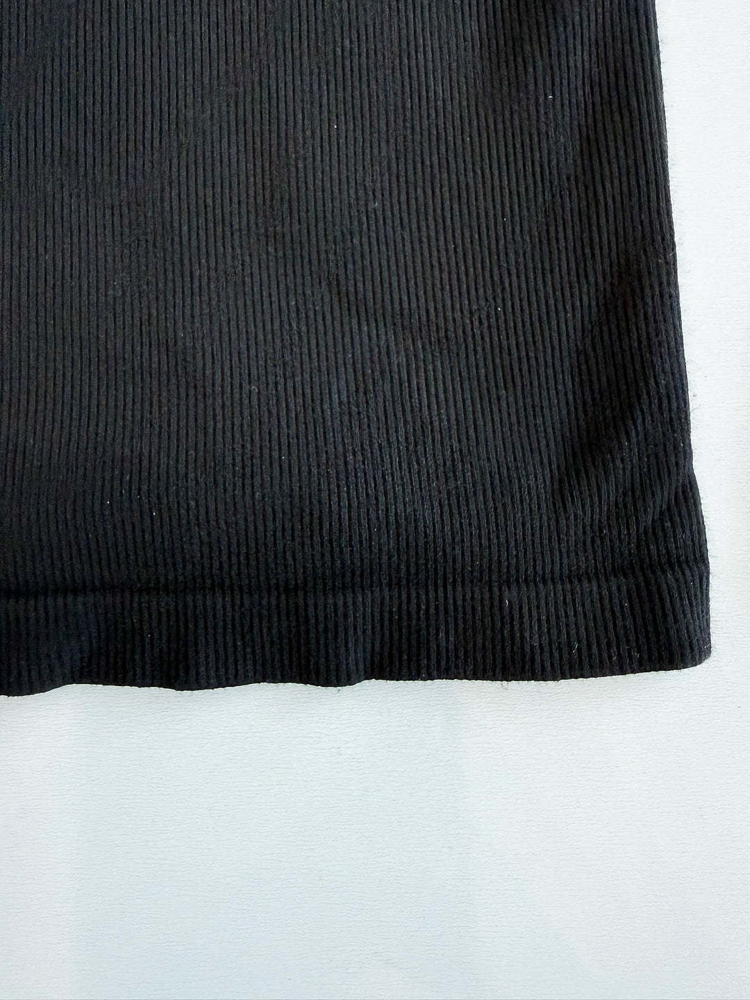 Where It Whenever Ribbed Mock Neck Top