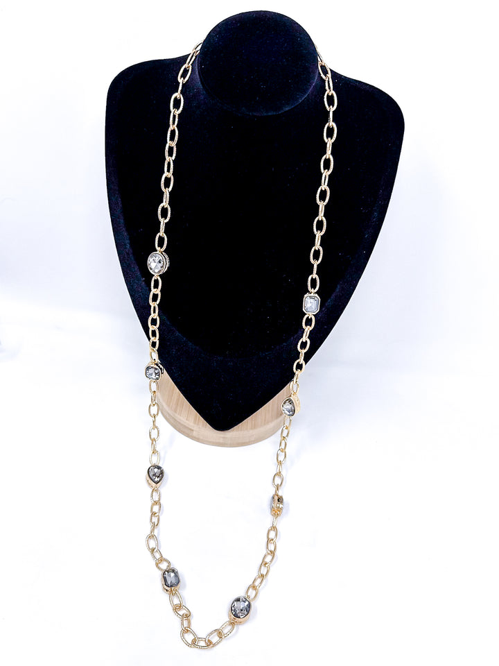 Open Link Gold Necklace