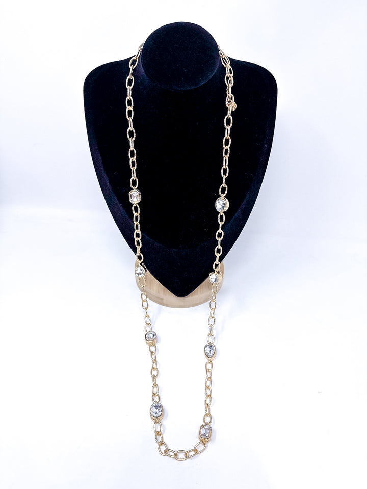 Open Link Gold Necklace