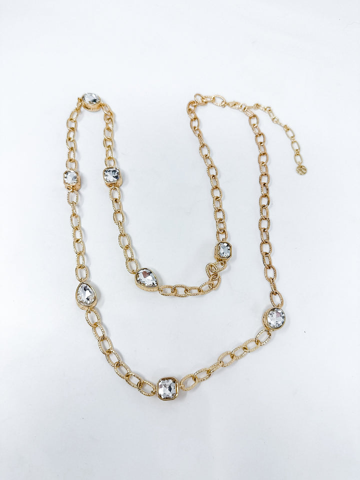 Open Link Gold Necklace