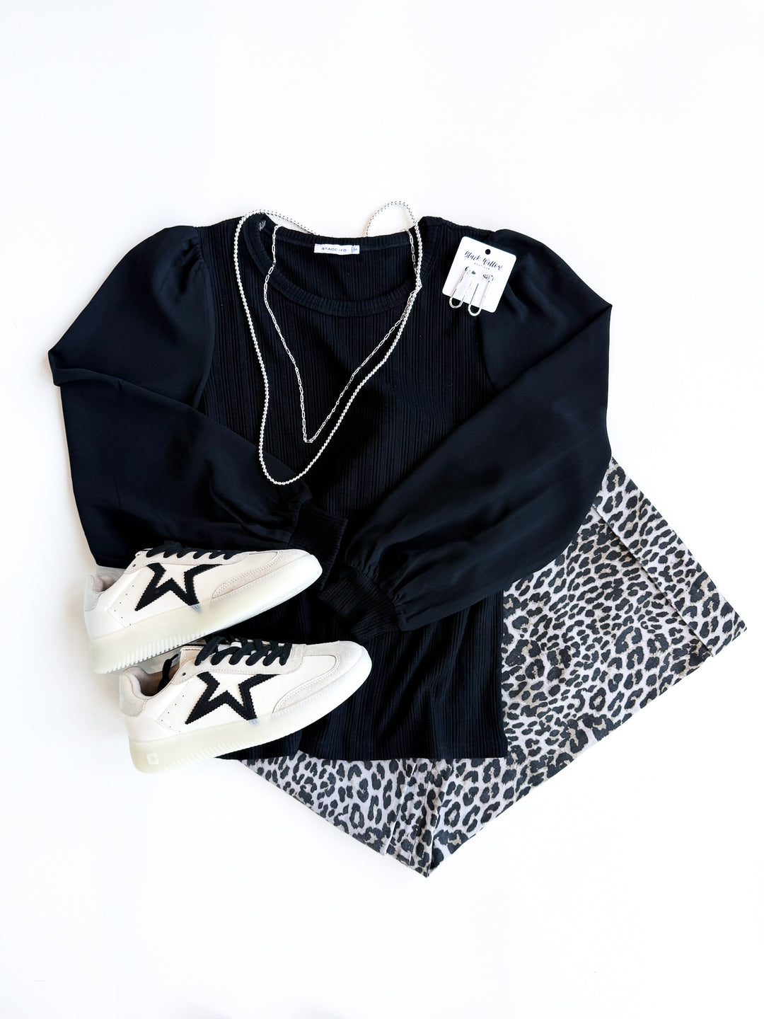 Whisper Sleeve Knit Top