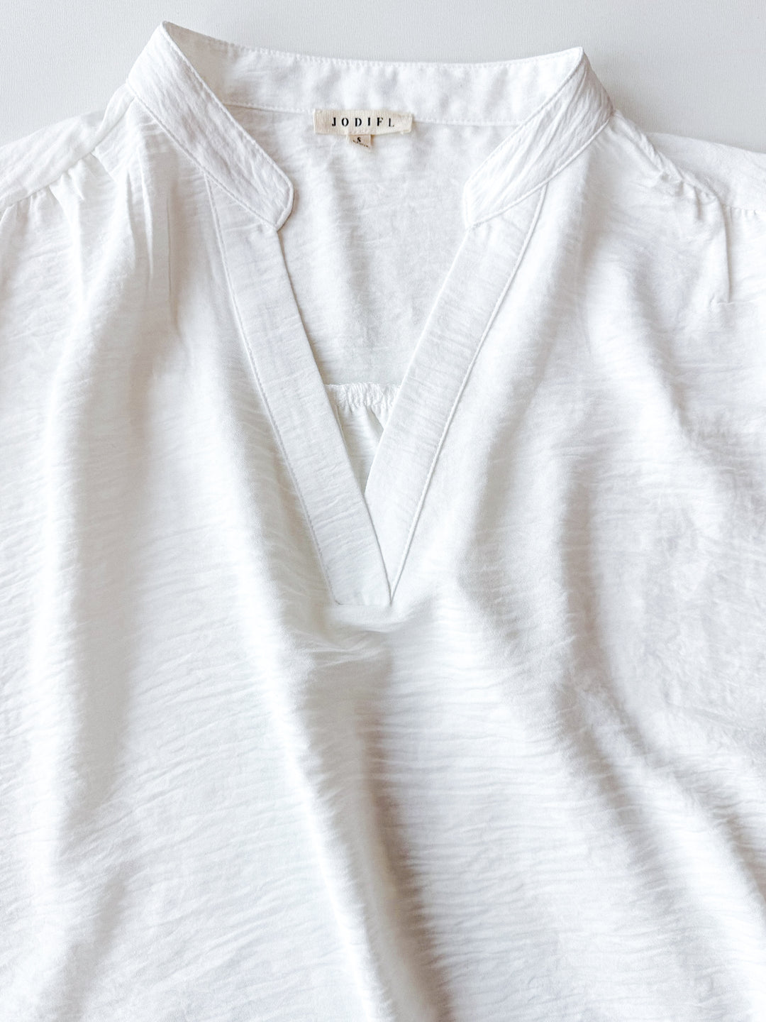 Signature V Neck Blouse
