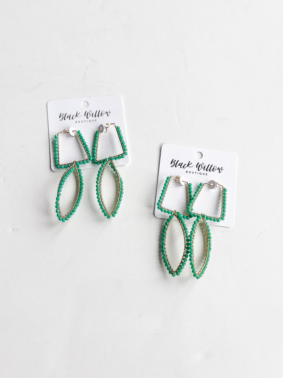 Tenerife Sea Outlined Statement Earring