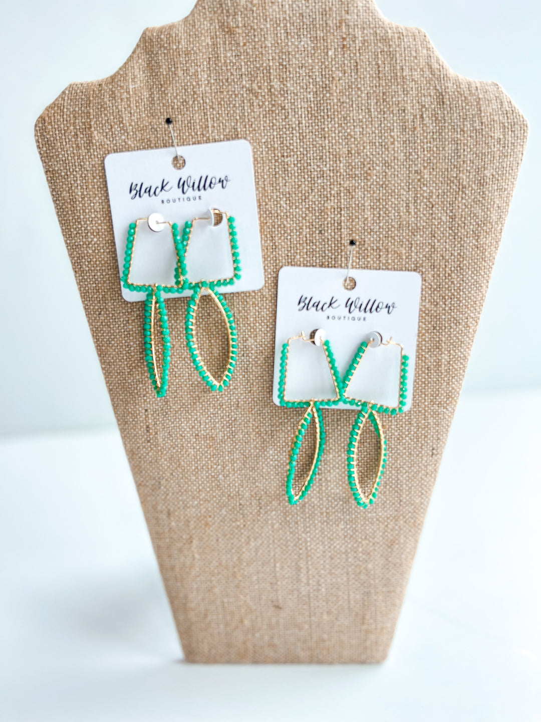 Tenerife Sea Outlined Statement Earring