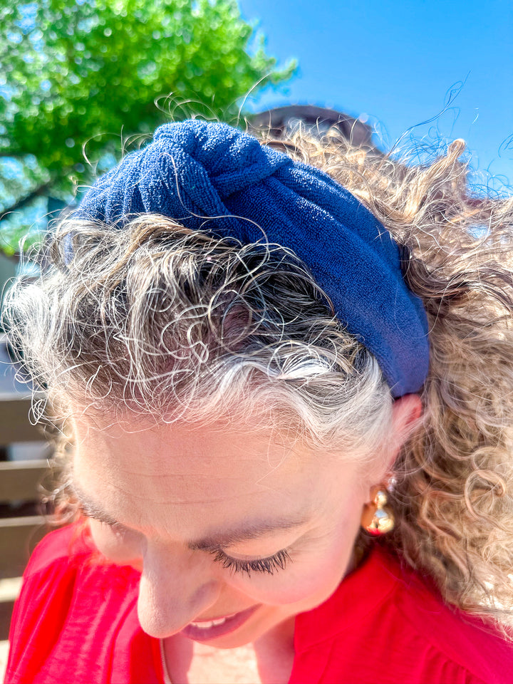 Knotted Terry Headband