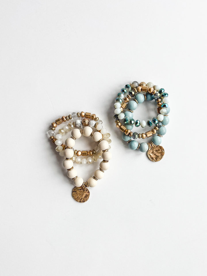 Wooden Bangle Stack