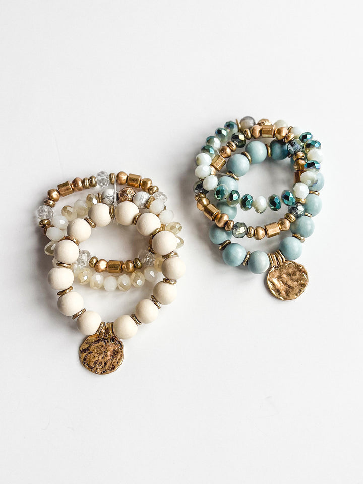 Wooden Bangle Stack