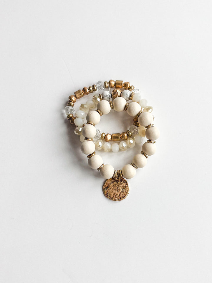 Wooden Bangle Stack