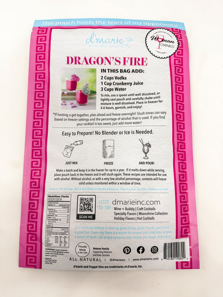 Dragon's Fire Slush Pouch