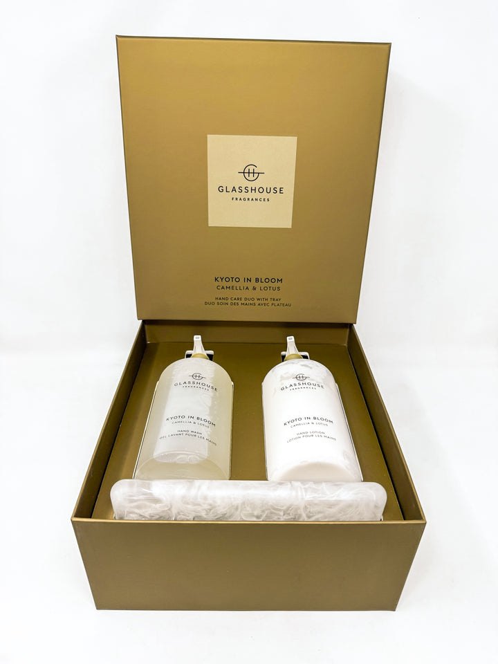 Glasshouse Hand Wash, Lotion & Tray set