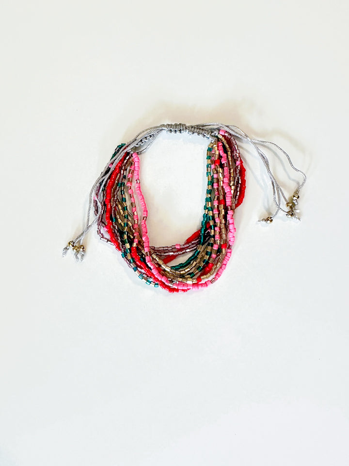 SunPop Multi Strand Beaded Bracelet