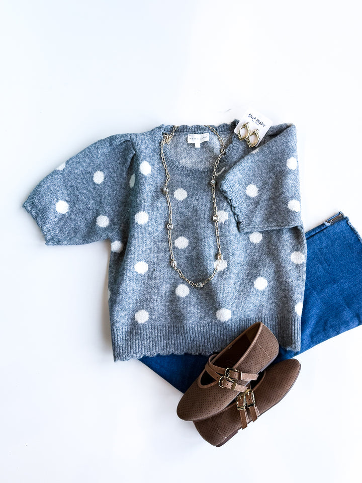 The Cozy Dot Sweater