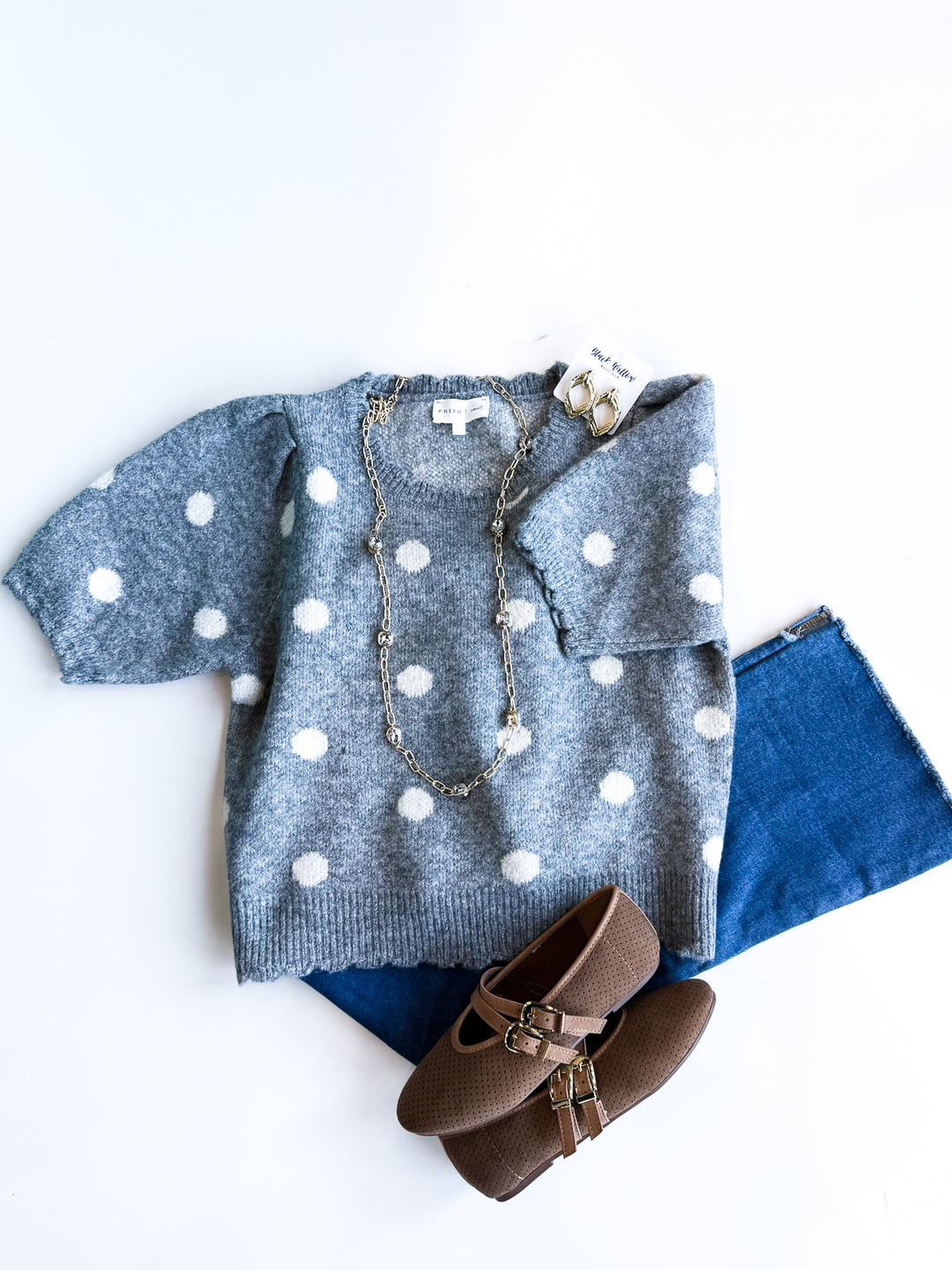 The Cozy Dot Sweater