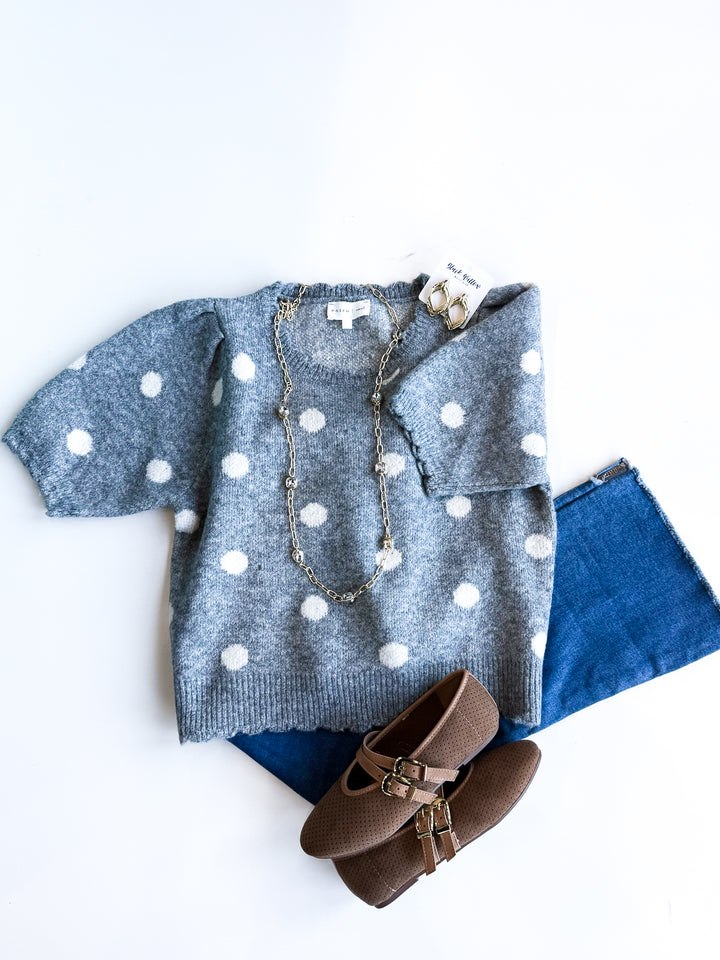 The Cozy Dot Sweater
