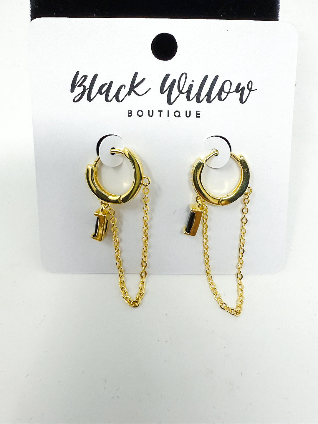 Onyx Dangle Earrings