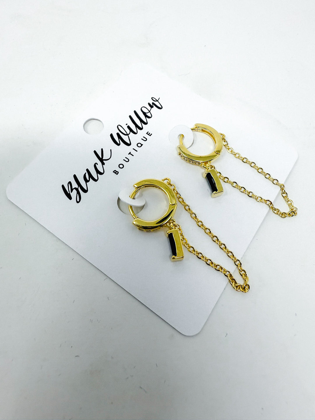 Onyx Dangle Earrings