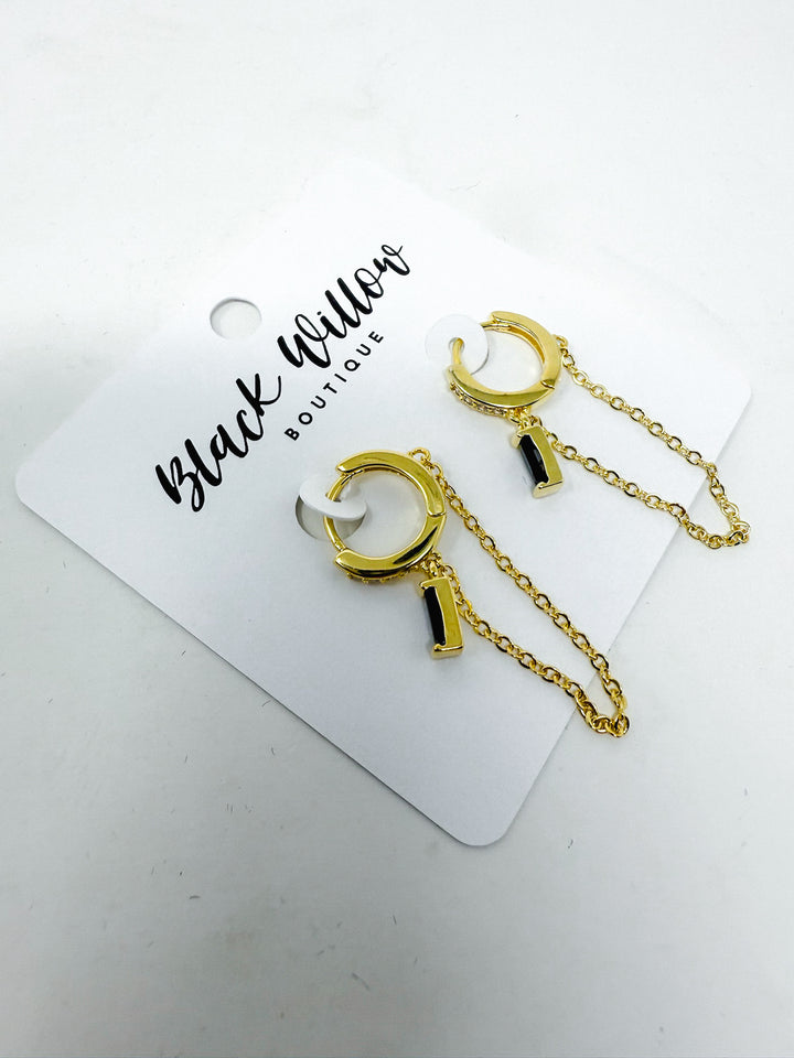 Onyx Dangle Earrings