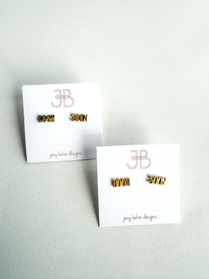 Oklahoma Boom Soon Mascot Studs