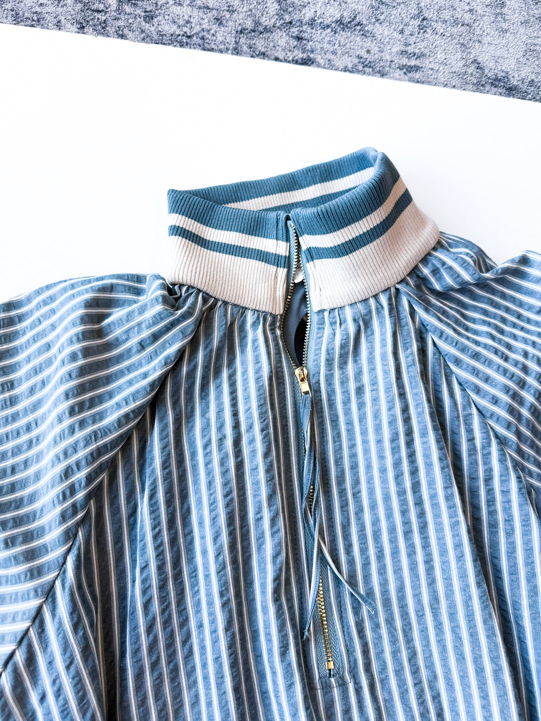 Sporty Stripes Drop Waist Dress