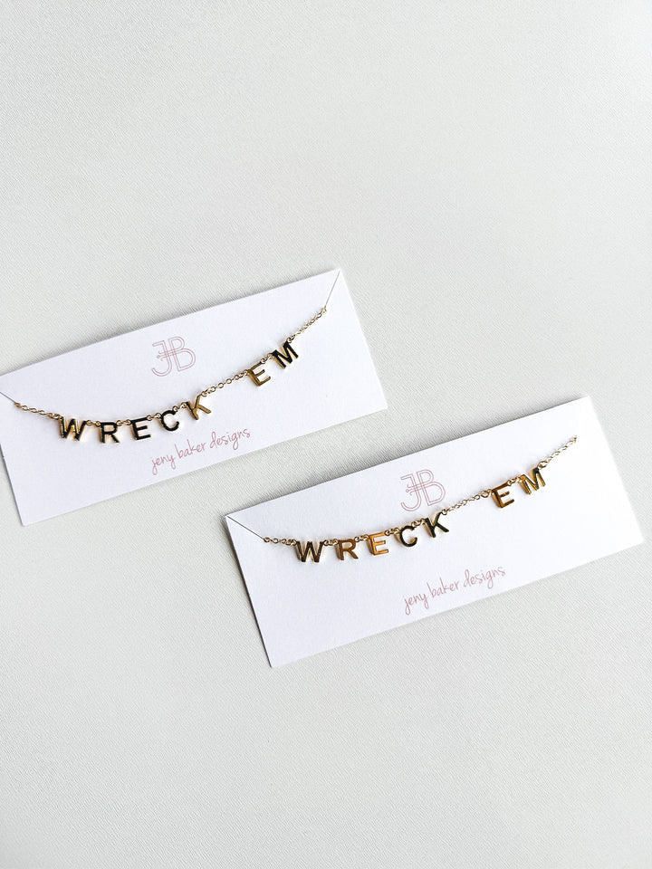 Wreck Em Chant Necklace