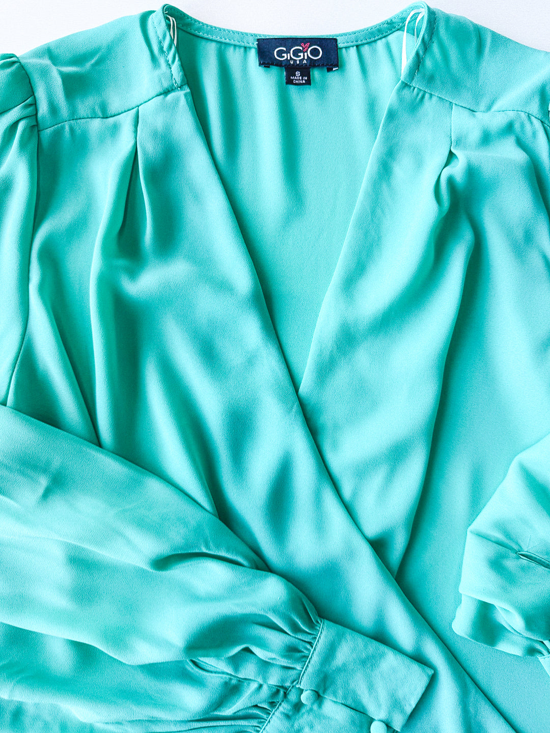 Make it Day or Night Surplice Blouse