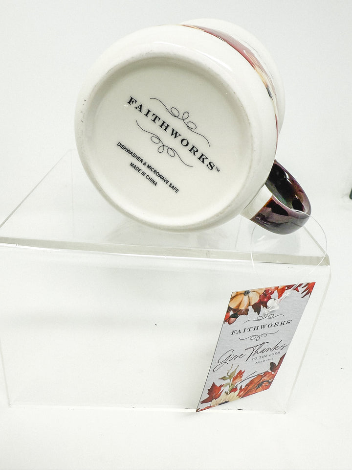 Heartfelt Give Thanks Mug