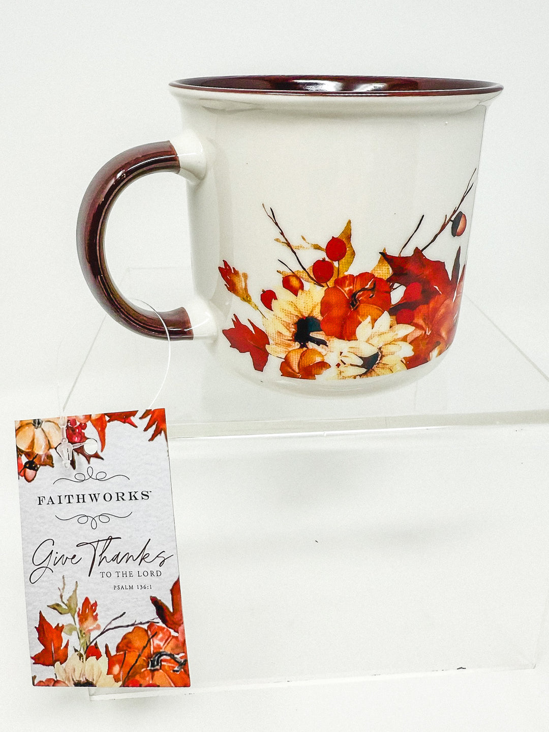 Heartfelt Give Thanks Mug