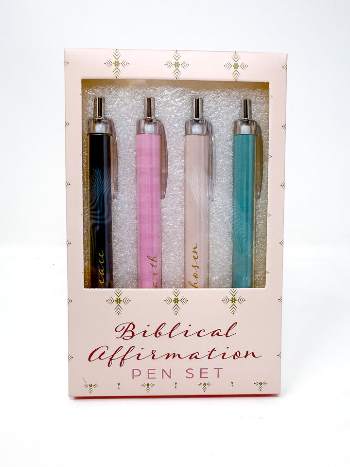 Biblical Affirmation Pen Set