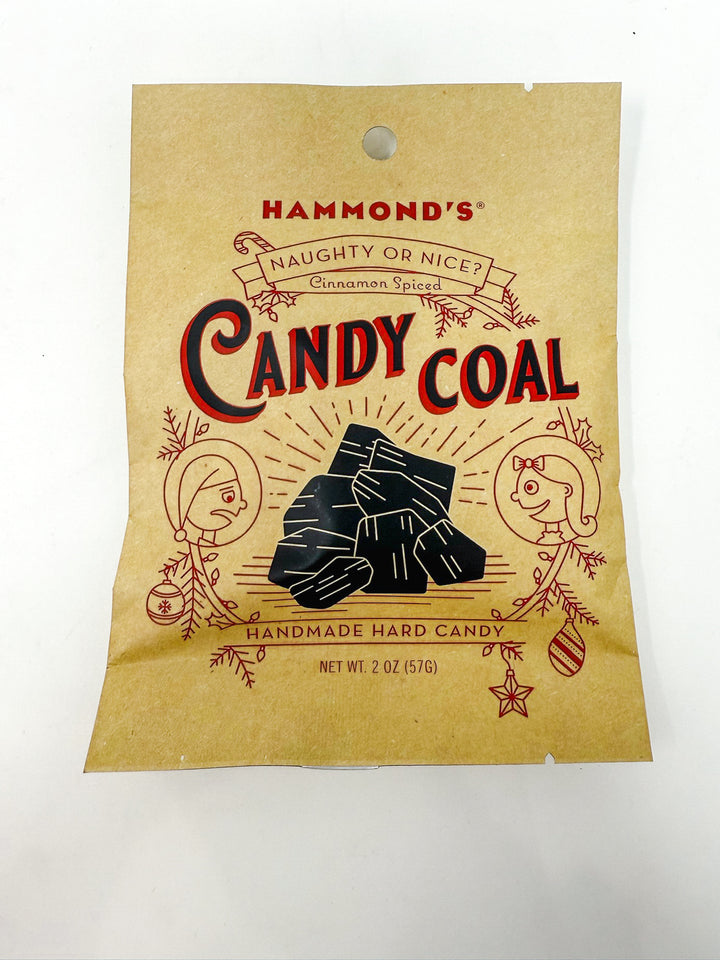 Candy Coal Cinnamon Handmade Hard Candy