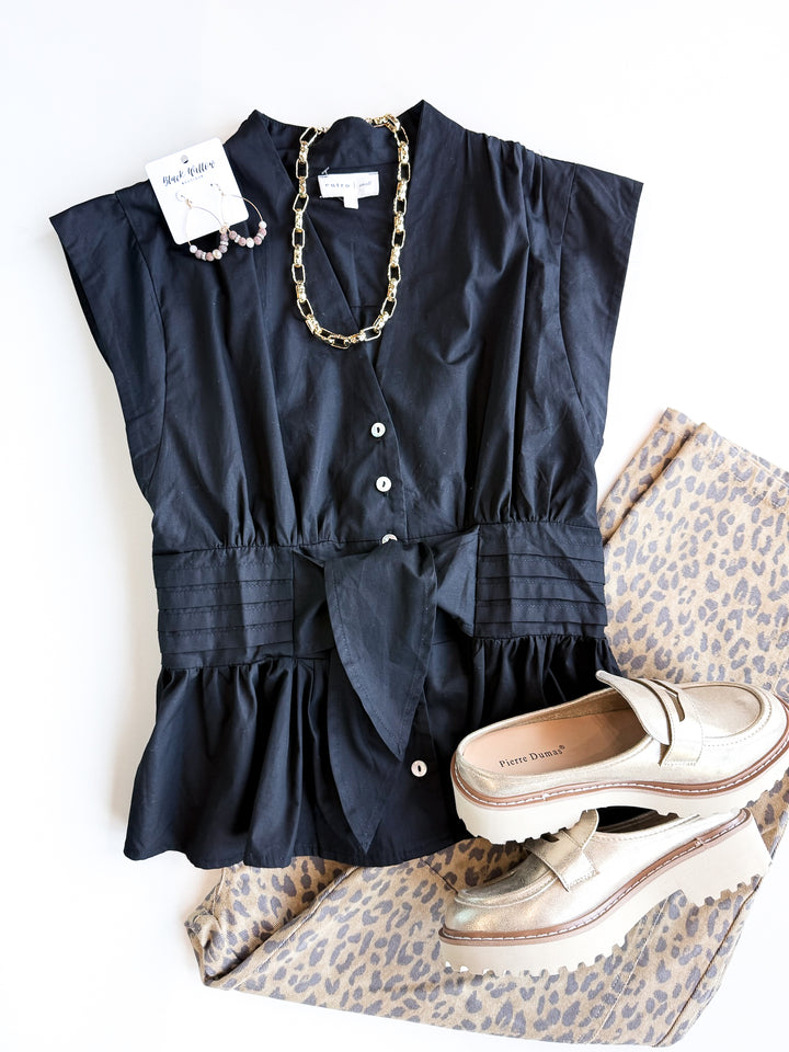 Tied & True Ruffle Top