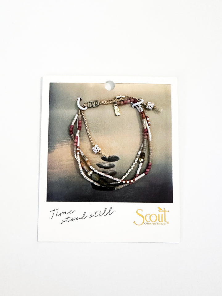 Mixed Media Carded Bracelet