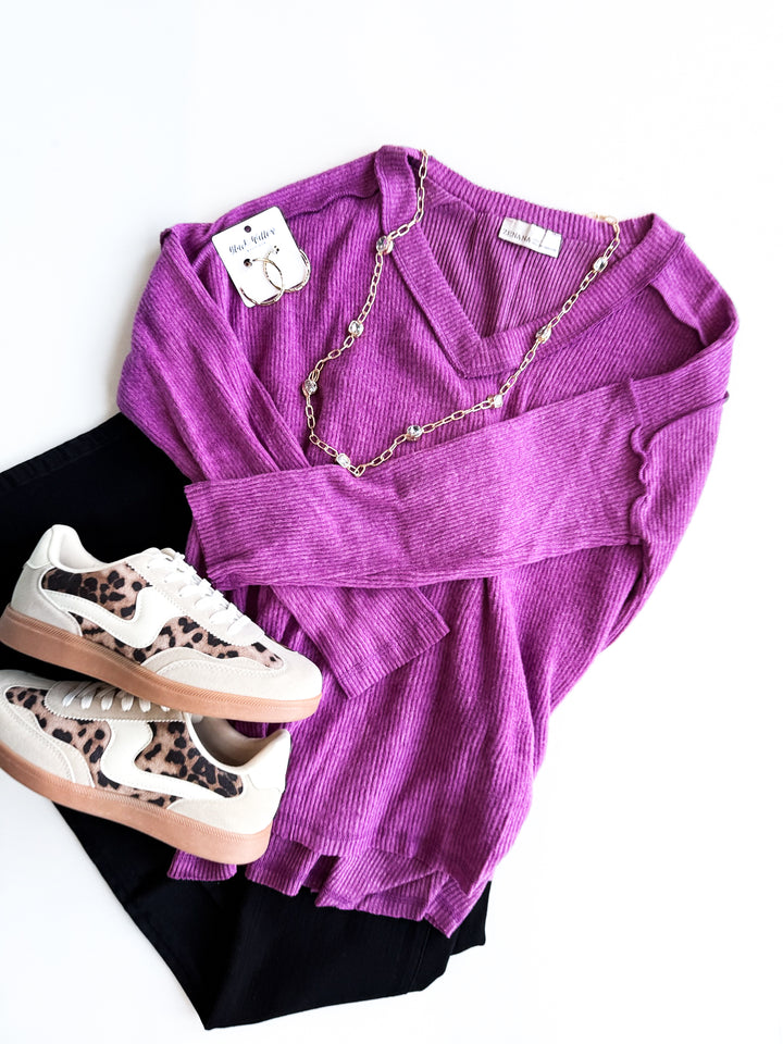 Everyday Ease V Neck Sweater