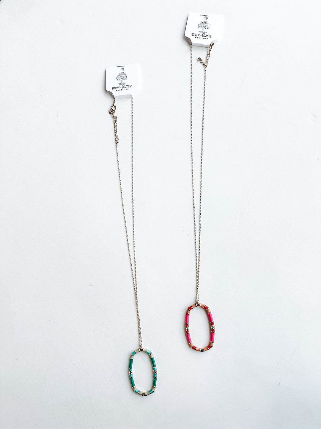 Good Vibes Multi Oval Necklace