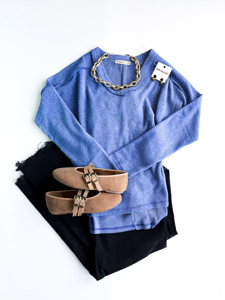 Everyday Ease V Neck Sweater