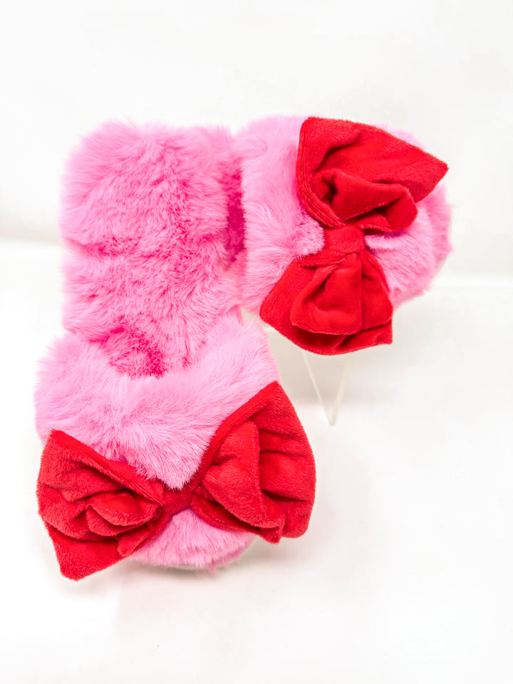 Noelle Bow Slippers