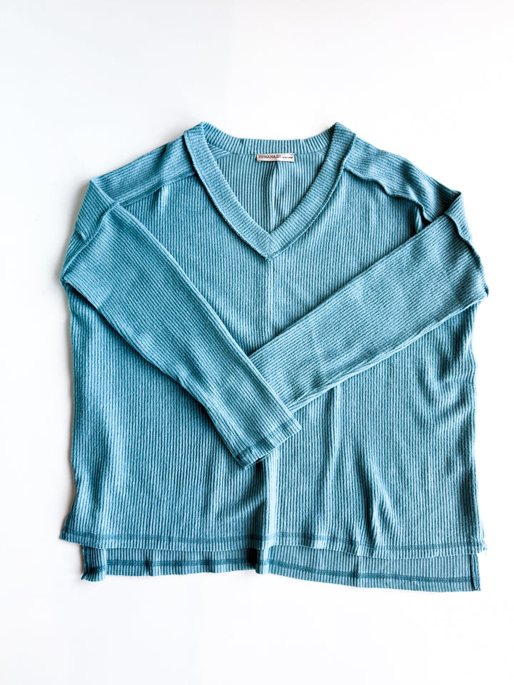 Everyday Ease V Neck Sweater