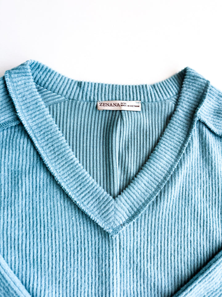 Everyday Ease V Neck Sweater
